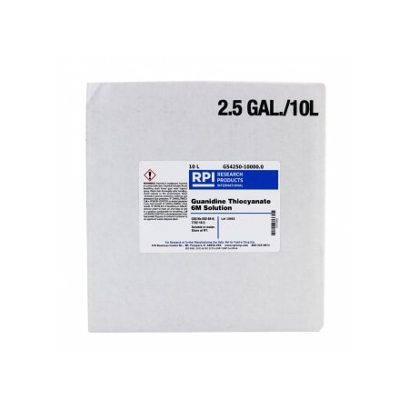 Rpi Guanidine Thiocyanate 6M Solution, 10 L G54250-10000.0